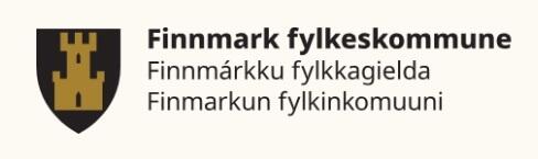 På bilde: Finnmark Fylkes kommunevåpen.