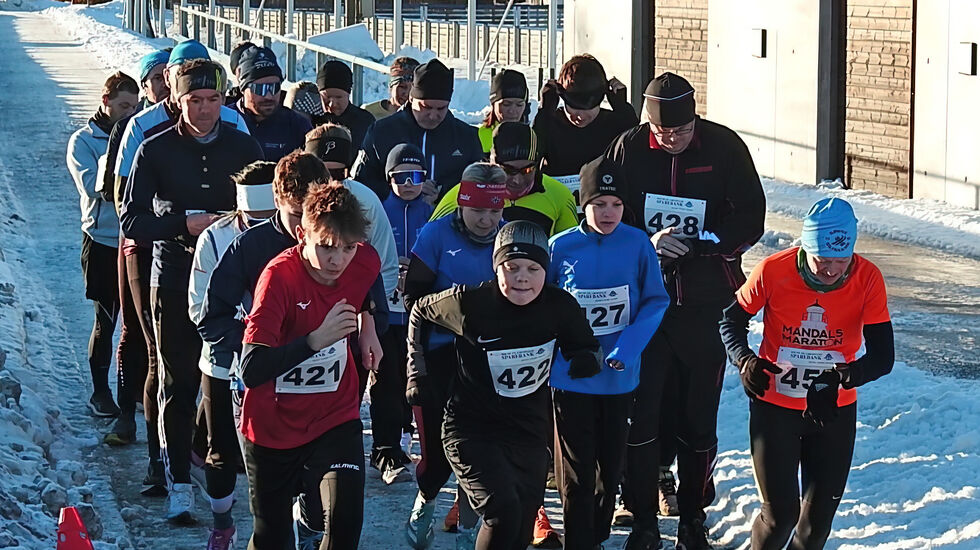 Starten går. (Foto: Ivar Gogstad)
