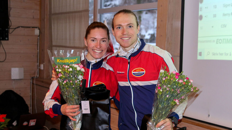 Rebekka Birkeland og Marius Sørli