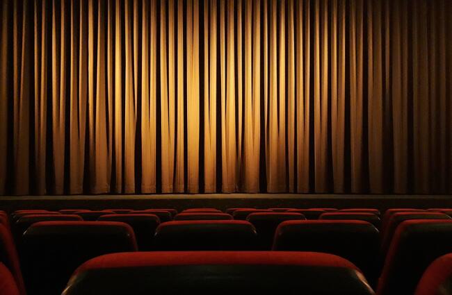 På bilde: På kino/Teater. Foto er fra Pixabay