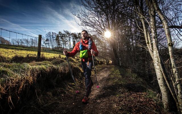 The Spine Race utfordrer deltakerne med vanskelige forhold. Men akkurat her var det idyllisk for britiske Dave Brown (Foto: The Spine Race)