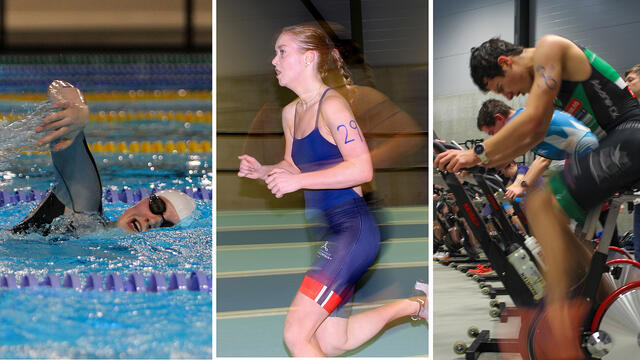 Triatlon kan også være en innendørsidrett, dette ble i hvert fall bevist i Arena Games i Bærum. (Alle foto: Erik Marki Bjorli)