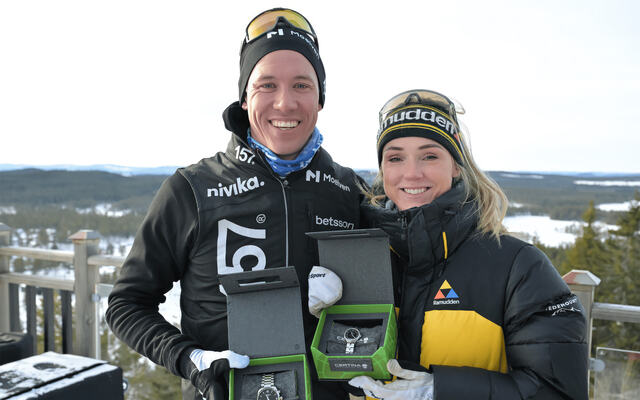 Emil Persson og Emilie Fleten vant Orsa Grönklitt. (Foto: Reichert/NordicFocus)