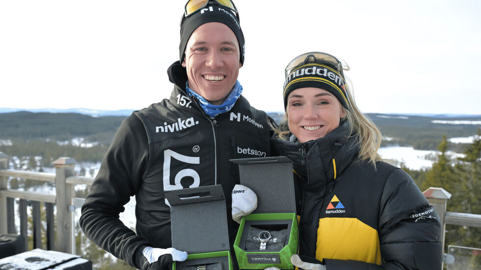 Emil Persson og Emilie Fleten vant Orsa Grönklitt. (Foto: Reichert/NordicFocus)