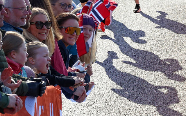 Kanskje kan vi få samme stemning i Førde Rundt som man har i Bergen City Marathon? Det blir i hvert fall et helt nytt gateløp i Førde. (Illustrasjonsfoto: Arne Dag Myking)