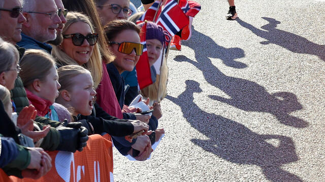 Kanskje kan vi få samme stemning i Førde Rundt som man har i Bergen City Marathon? Det blir i hvert fall et helt nytt gateløp i Førde. (Illustrasjonsfoto: Arne Dag Myking)