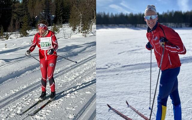 Vilde Kvale og Magnus Torp Antonsen ble året Tour de Ski-vinnere i Elverum. (Foto: Amund Sigstad/Privat)