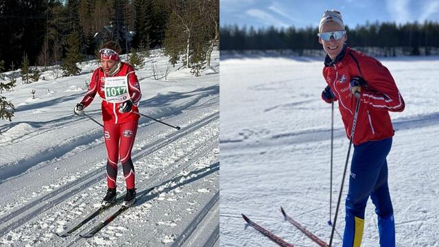 Vilde Kvale og Magnus Torp Antonsen ble året Tour de Ski-vinnere i Elverum. (Foto: Amund Sigstad/Privat)