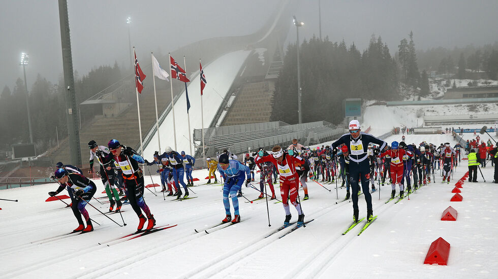 De raskeste herrene har akkurat startet. (Foto: Tom-Arild Hansen)