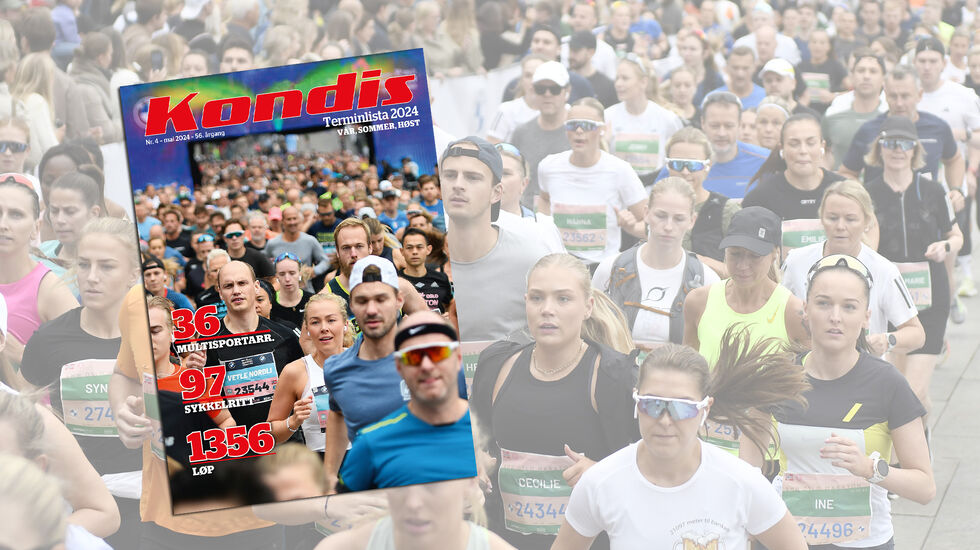 Kondis har i en årrekke laget terminlister for kondisjonsarrangement. Det startet med terminlister for løp, men omfatter også terminlister for blant annet sykkel, langrenn og multisport. (Foto: Bjørn Johannessen)