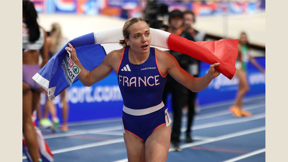 Agathe Guillemot fra Frankrike tok EM-gullet på 1500 meter etter en fantastisk spurt. (Foto: Maja Hitij/Getty)