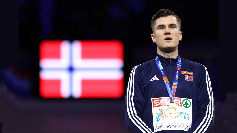 Jakob Ingebrigtsen viste seg å være helt suveren på både 1500 meter og 3000 meter, og han skaffet Norge to gullmedaljer i EM.. (Foto: Maja Hitij/Getty)