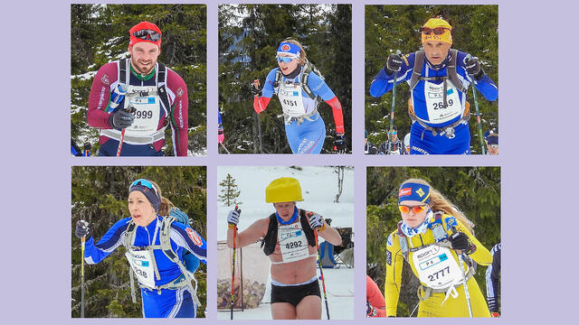 Dette er noen som gikk i årets Birkebeinerrenn. (Alle foto: Stein Arne Negård)