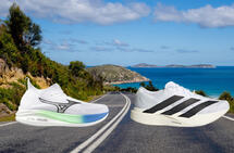 Hvilken treningsmodell er best? Mizuno Neo Zen eller Adidas Adizero Evo SL? (Foto: Mizuno/Adidas/Pixabay. Montasje: Bjørn Johannessen)