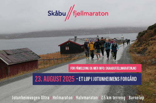 Skåbu fjellmaraton, 23. august