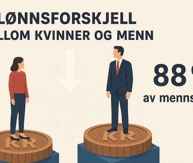 Kvinner er klar over at de generelt tjener mindre, samtidig som det er lite fremme i samfunnsdebatten