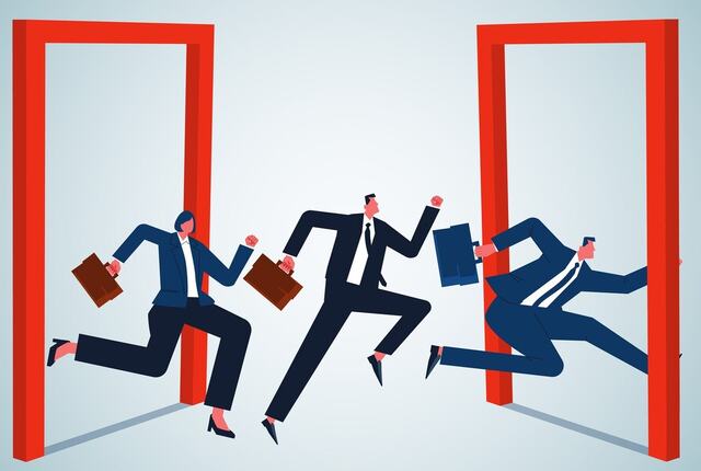 Følelsen av ikke å bli sett på jobben fører til at medarbeiderens slutter å prøve og eventuelt sier opp. (Illustrasjon: Istock.com)
