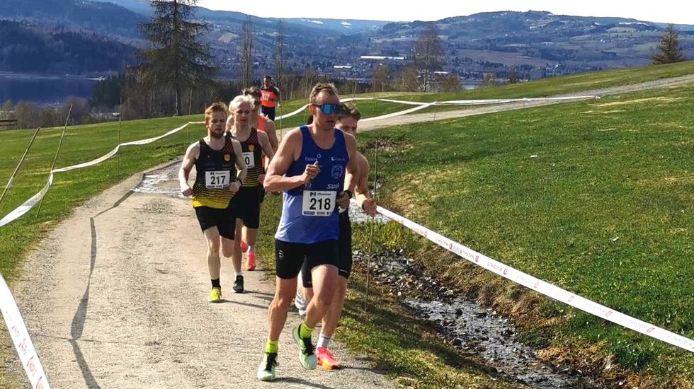 Magnus Viken Vesterås fra Gjøvik FIK ble kretsmester i seniorklassen i 2024. (Foto: Dag Kåshagen)