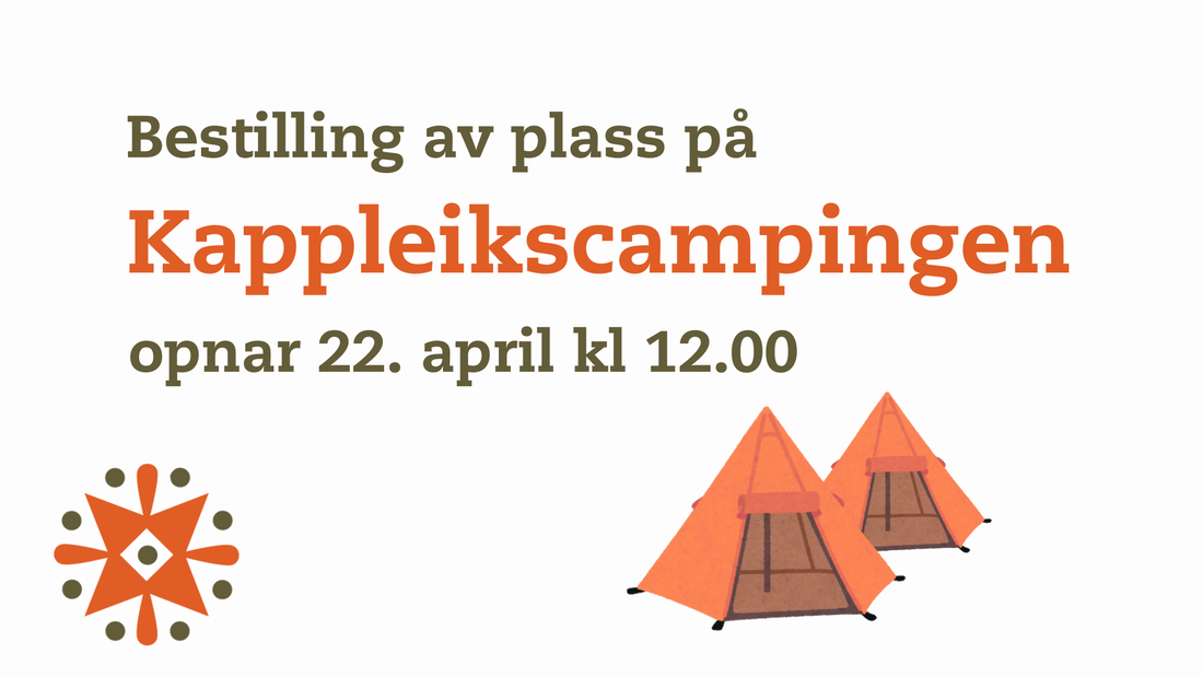 Påmeldinga til kappleikscampingen
