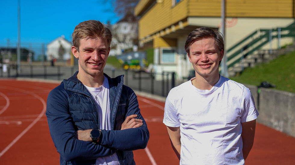John Petter Stevik og Matias Førde har sammen med Eldar Fagerbakke startet et firma for å bistå idrettsutøvere av alle typer med å planlegge treningen slik at man unngår skader. (Foto: Arne Dag Myking)