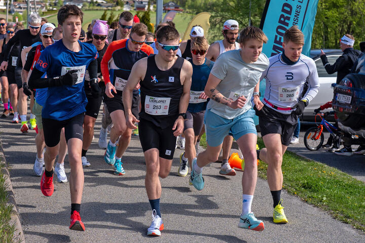 Starten går på 5 kilometer. (Foto: Samuel Hafsahl)