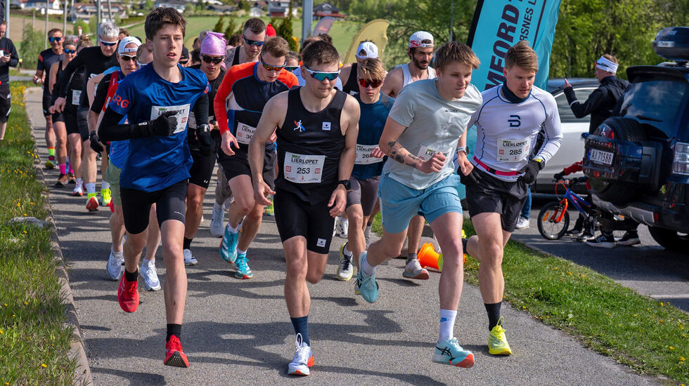 Starten går på 5 kilometer. (Foto: Samuel Hafsahl)