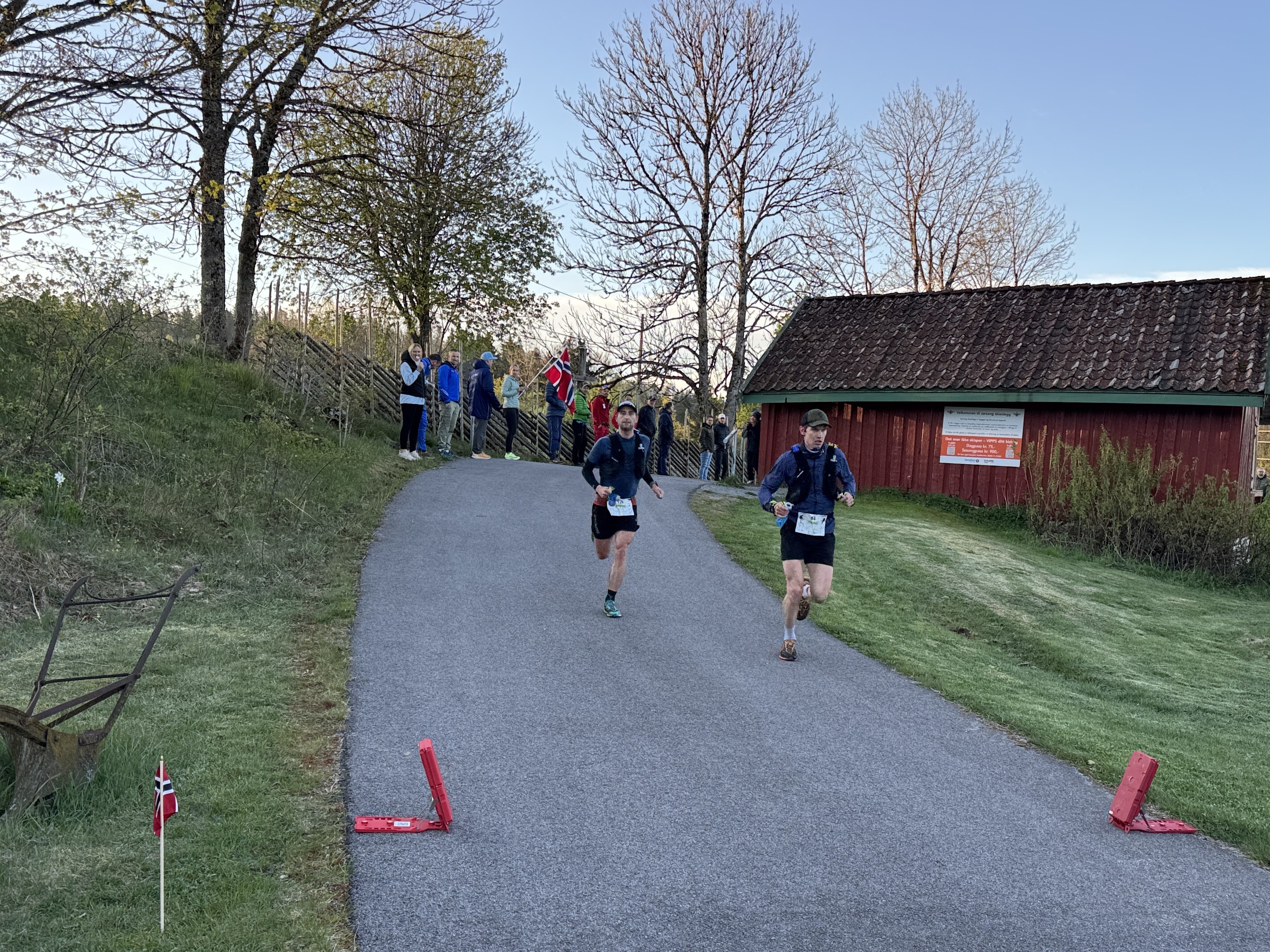 Mathis Dahl Fenre og Kristoffer Haugrud i tet CP1 Jarseng.JPG