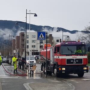 Spyling av Miljøgata