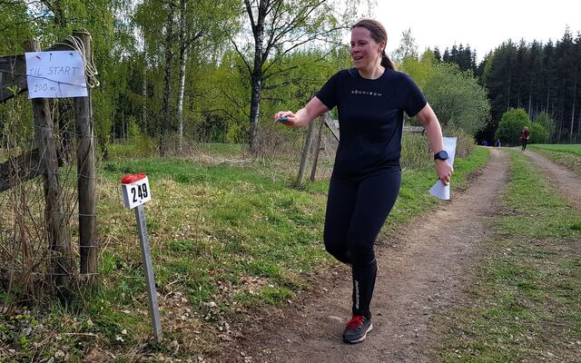 Mari Norstad Opsahl mot mål i Byhagan.
