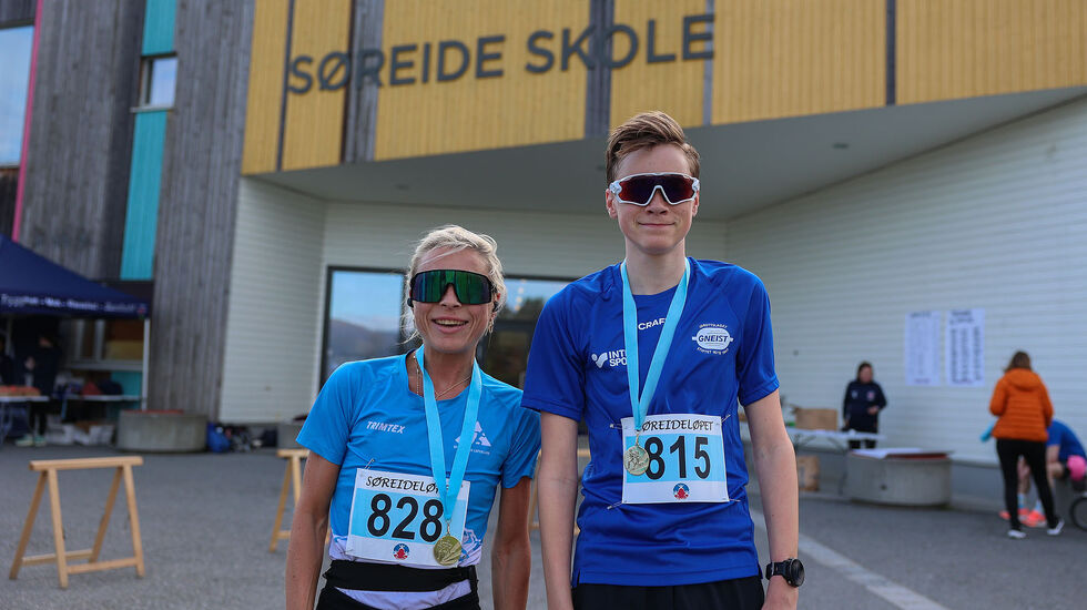Leni Økland-Lihaug og Andreas Aarvold
