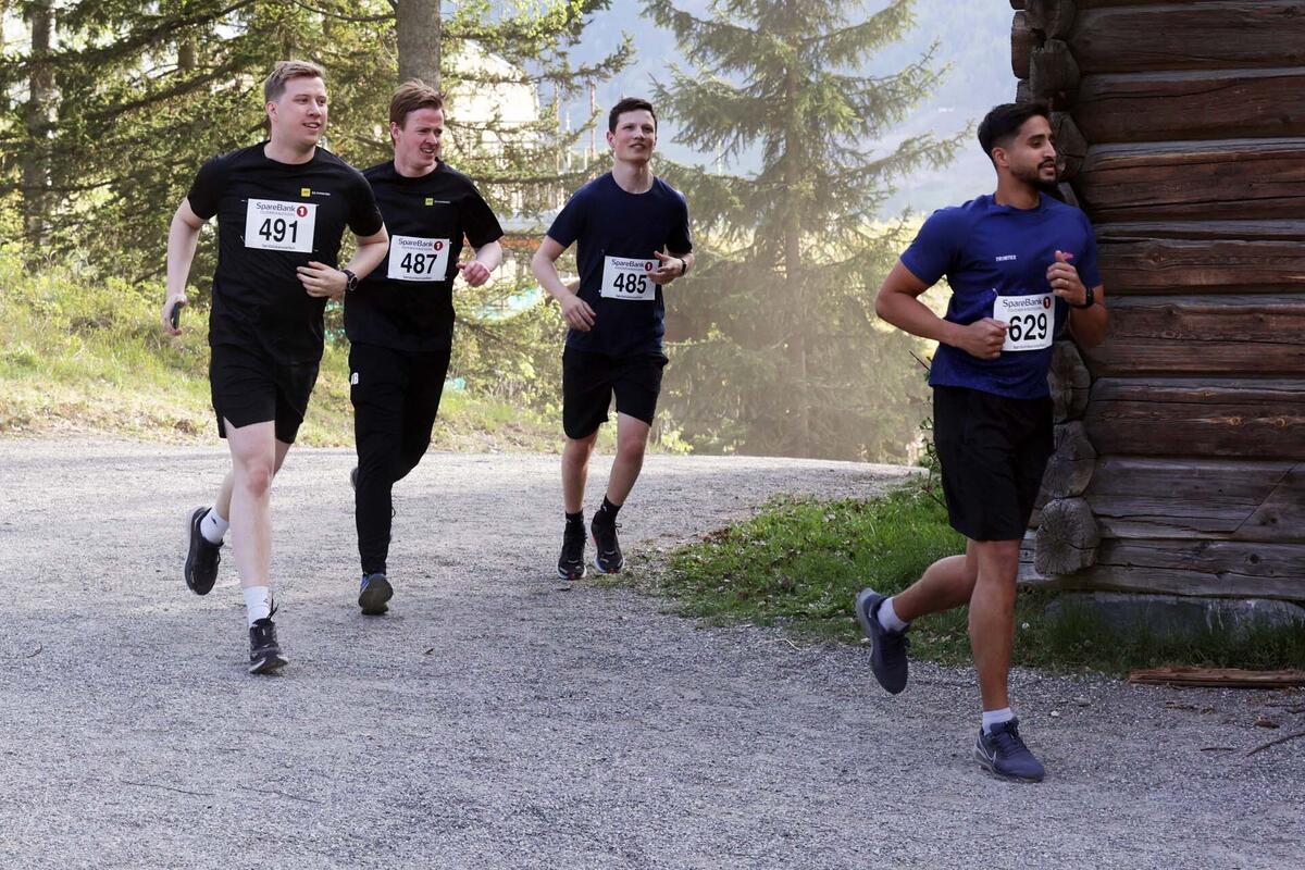 Fortsatt første startgruppe, representanter fra AF-gruppen. Abhisaran Karunananthan (629, Henrik Aas (485), Jørund Bratheim (487) og Torbjørn Frøland Soterud (491).