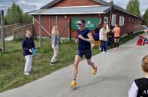 Lene Nylund var igjen raskeste kvinne i et lokalt løp i Elverum. (Foto: arrangøren)