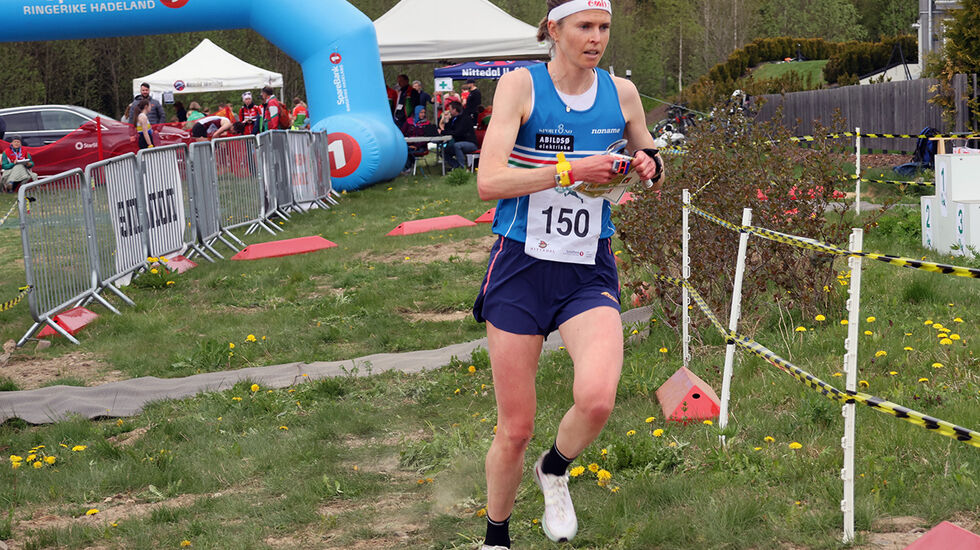Andrine Benjaminsen, klart for sprint EM (Foto: Bjørn Hauge)