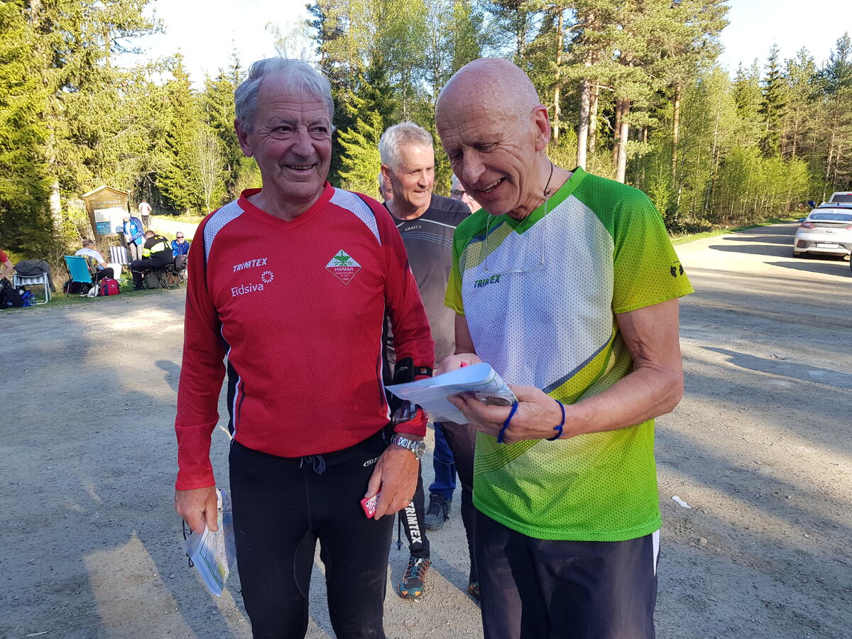 Kart og løype diskusjon
