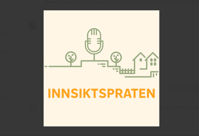Logo til podcasten Innsiktspraten