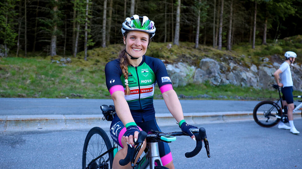 Emma Julie Dyrhovden her etter hvert vunnet mange turritt på vestlandet, og hun er også de siste årenes vinner av Stoltzekleiven Opp. I dag vant hun Skjærgårdsrittet. (Alle foto: Arne Dag Myking)