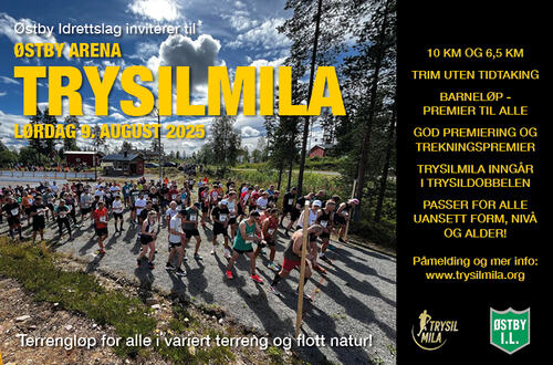 Trysilmila, lørdag 9. august