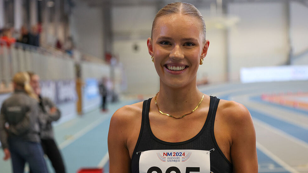 Pernille Karlsen Antonsen har starta sesongen på mest mulig vis og har absolutt grunn til å smile. (Arkivfoto: Arne Dag Myking)