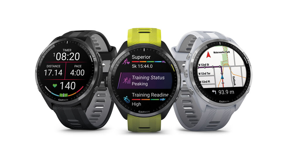 Garmin Forerunner 965: Forerunner 965 har krystallklar AMOLED- berøringsskjermen som er svært skarp og klar og lett å manøvrere på. (Foto: Garmin)