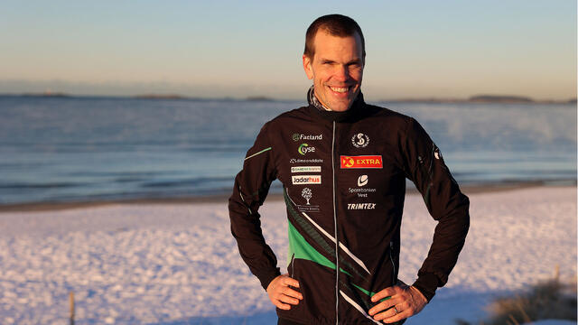 Andreas Penne Nygård på Solastranden