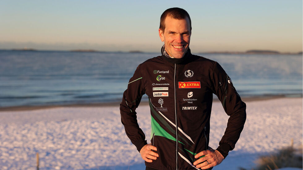Andreas Penne Nygård på Solastranden