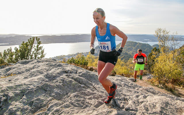 For Anita Iversen Lilleskare så gjelder det at jo brattere, jo bedre. Det slo til i den vertikale kilometeren i Zegama i helgen. (Arkivbilde: Arne Dag Myking)