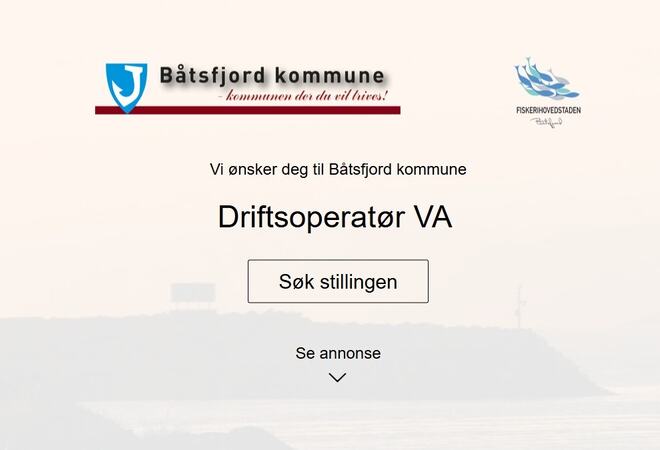 Driftsopreatør VA