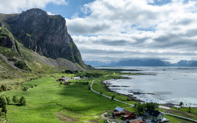 Vesterålen ligger klar til å ta imot 2500 deltakere i The Arctic Run. (Foto: arrangøren)