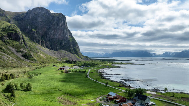 Vesterålen ligger klar til å ta imot 2500 deltakere i The Arctic Run. (Foto: arrangøren)