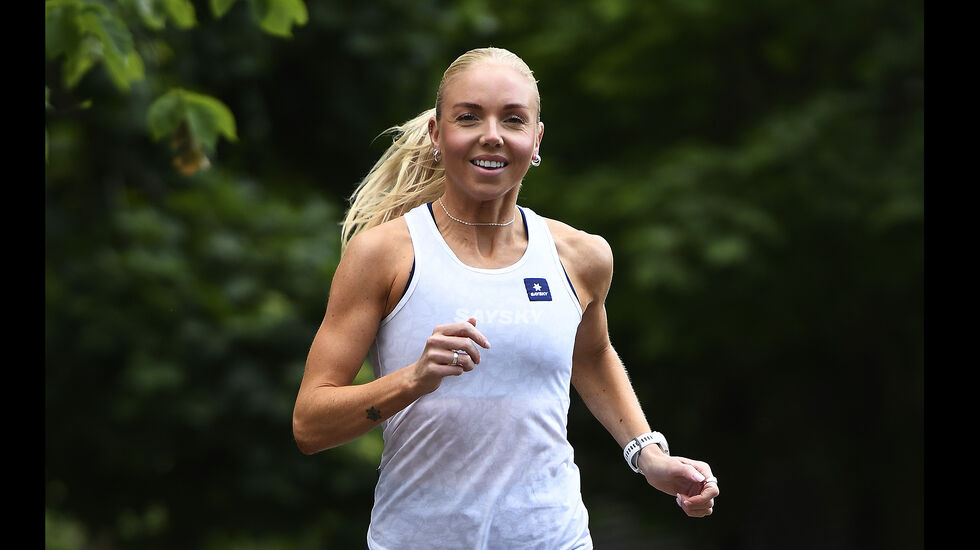 Tidligere langrennsløper Marte Mæhlum Johansen har to gull fra jr.-VM og var på Skiforbundets rekruttlandslag. Nå er det imidlertid maratonløping hun prioriterer. (Foto: Bjørn Johannessen)