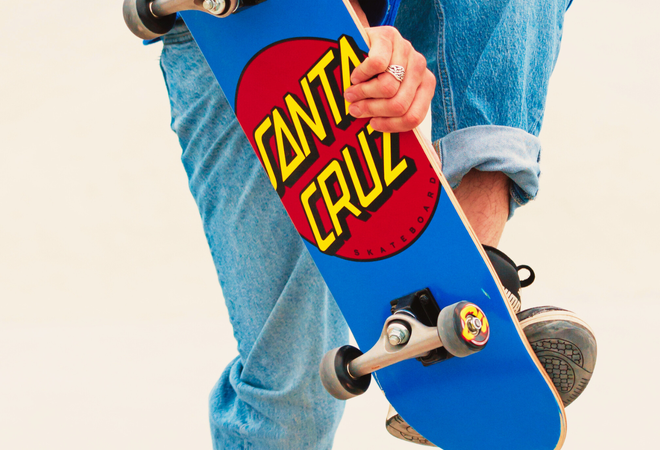 plakat av skatearrangement