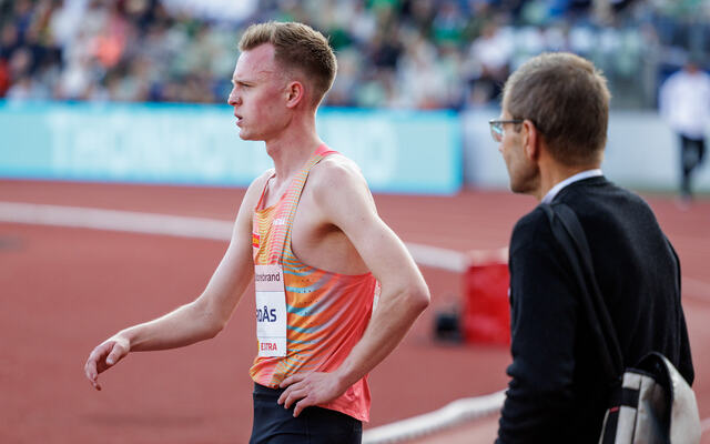 Selv om Narve Gilje Nordås viste framgang, så var han langt fra pallen på drømmemila under Bislett Games. (Foto: Sylvain Cavatz)