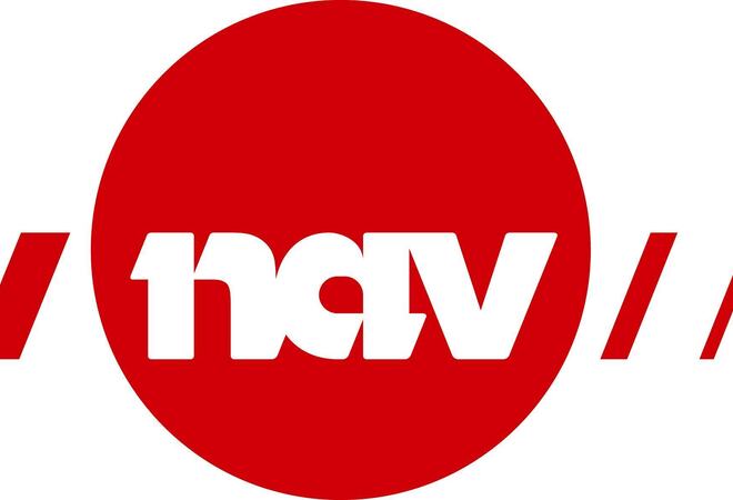 På bilde: NAV logo.