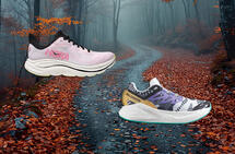 Hvilken treningsmodell er best? Salomon Aero Glide 3 eller Hoka Clifton 10? (Foto: Salomon/Hoka/Pixabay. Montasje: Bjørn Johannessen)